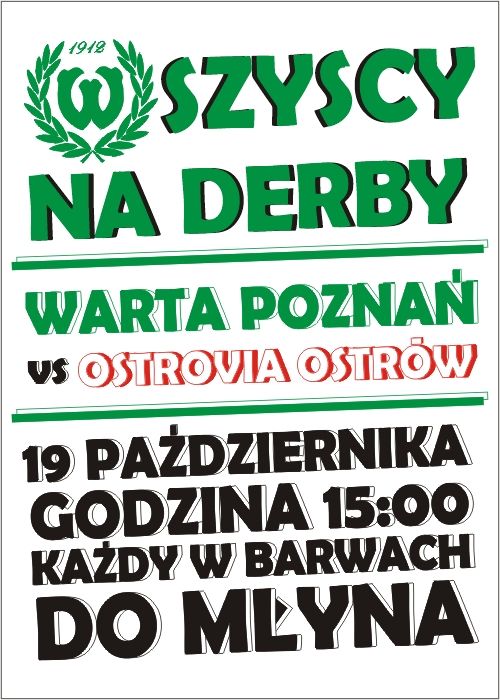 plakat warta - ostrovia 1